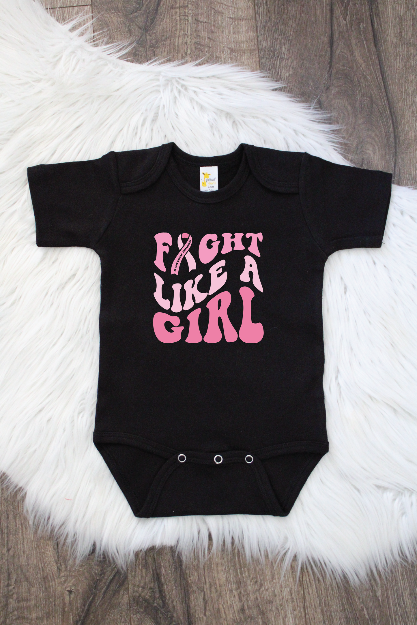 Fight Like A Girl Bodysuit or T-Shirt