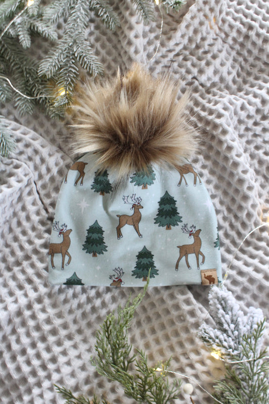 Christmas Reindeer Beanie